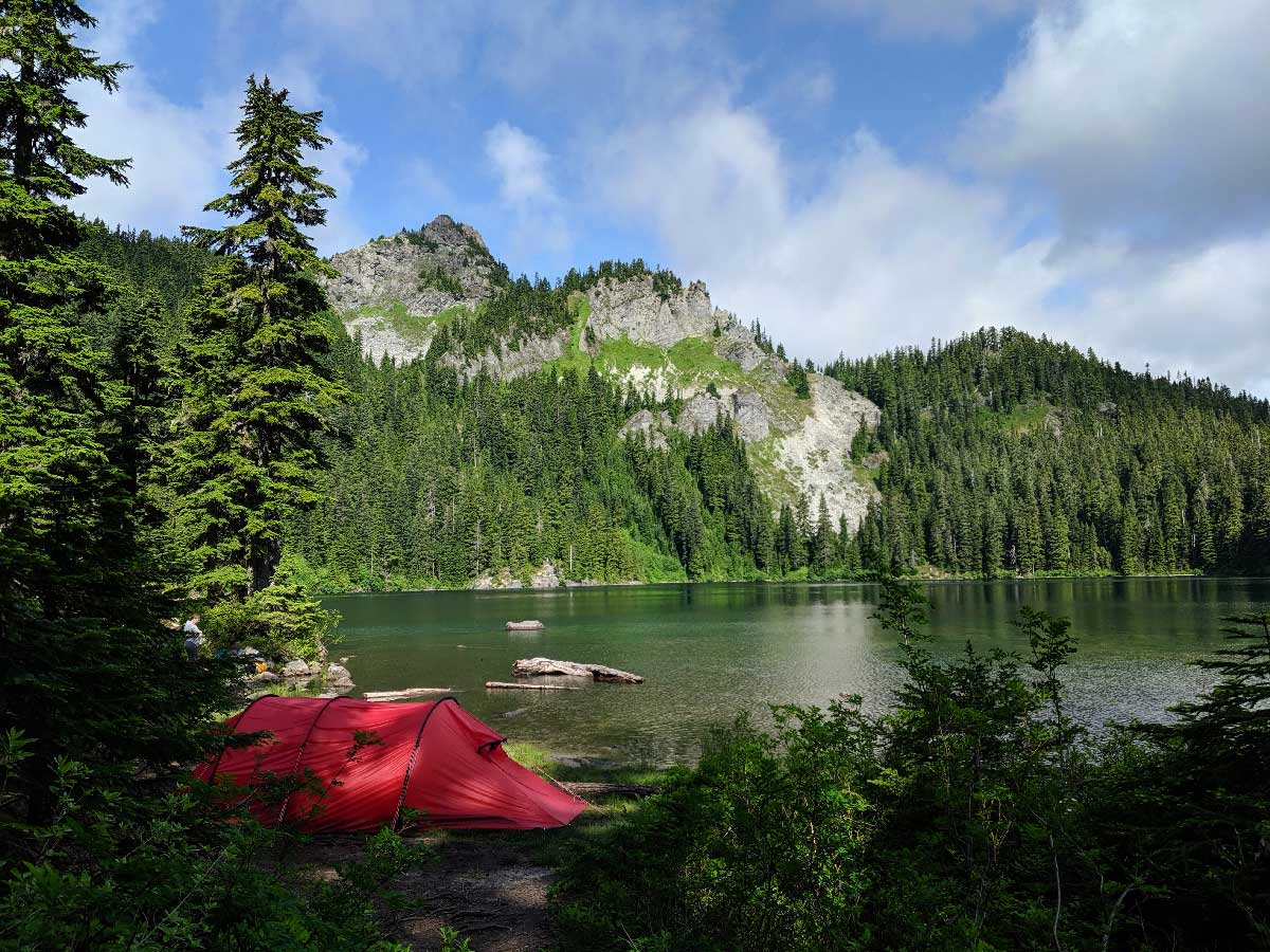 Mirror lake.